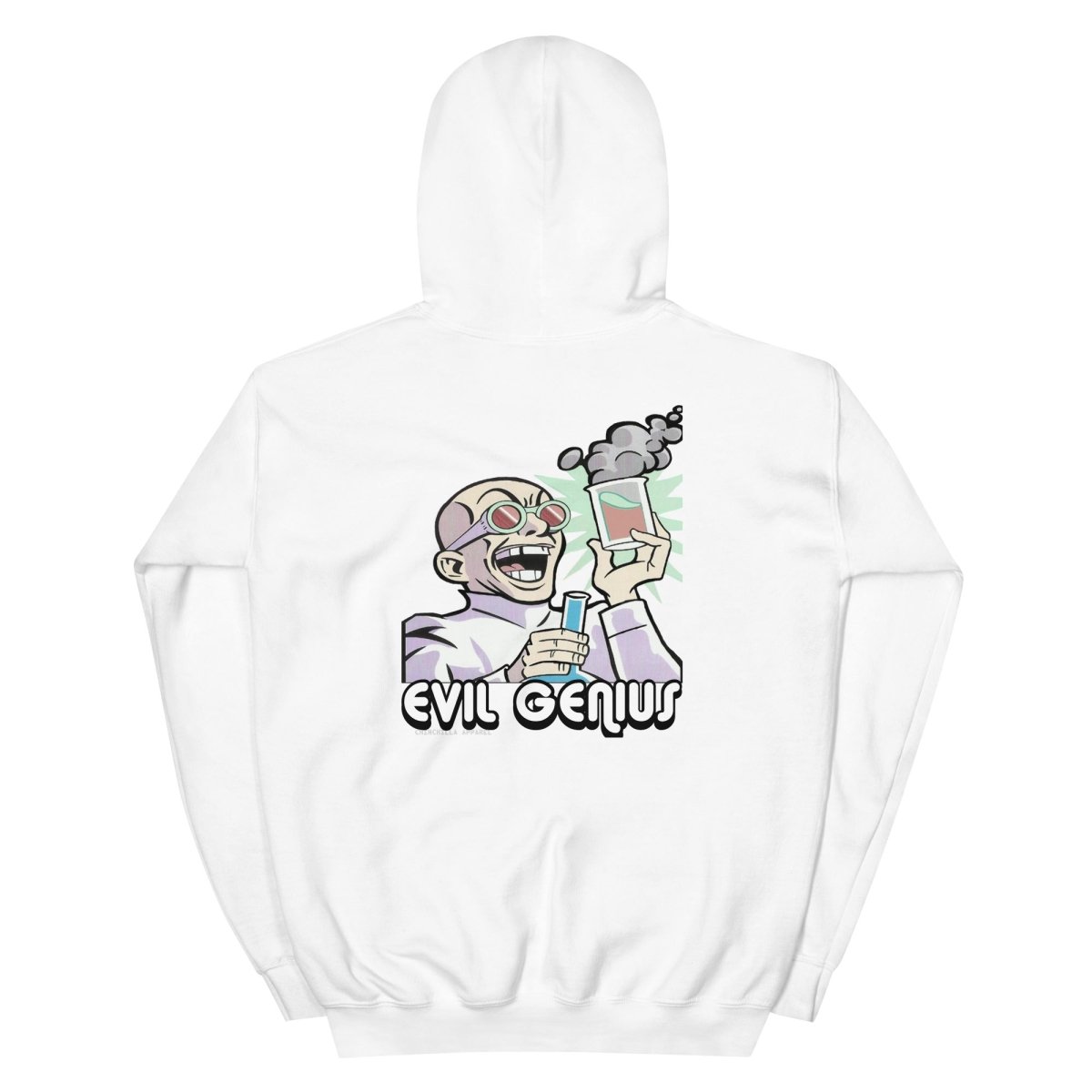 Evil Genius Unisex Hoodies - Chinchilla Choons